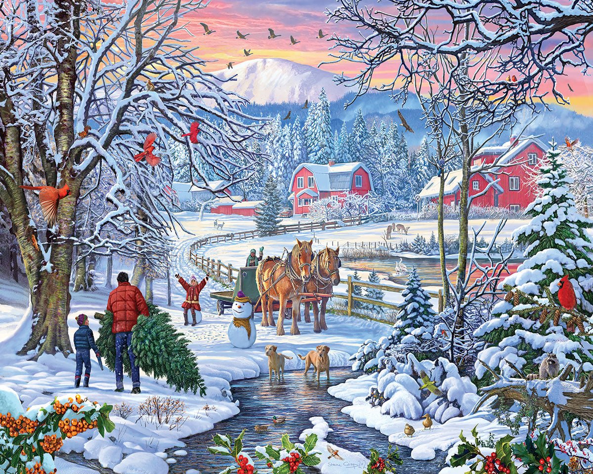 The Perfect Tree (1697pz) - 1000 Piece Jigsaw Puzzle