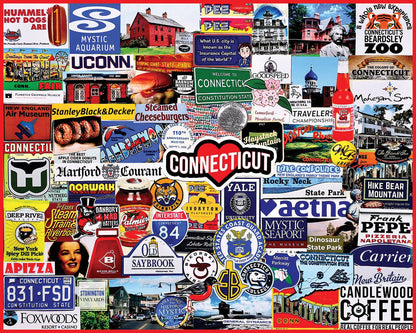 I Love Connecticut (1720pz) - 1000 Piece Jigsaw Puzzle