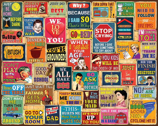 Things Parents Say (1760pz) - 1000 Piece Jigsaw Puzzle