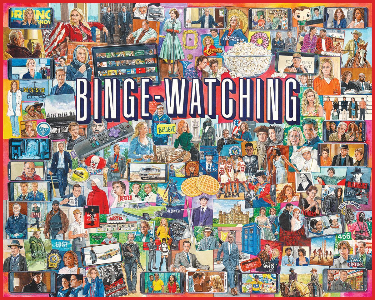 Set of 2: Artist Jim Mellett- Pop Culture Bundle 1000 piece