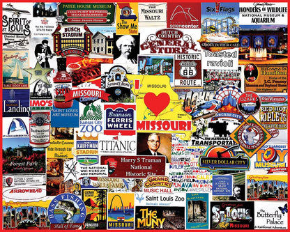 I Love Missouri (1777pz) - 1000 Piece Jigsaw Puzzle