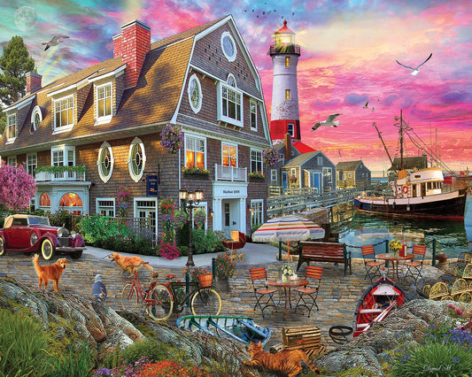 Harbor Inn (1794pz) - 1000 Piece Jigsaw Puzzle