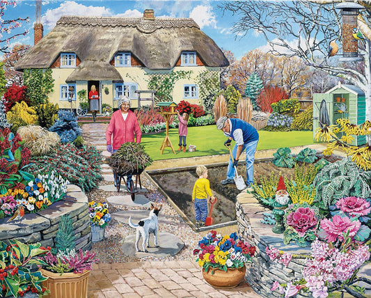 Grandpa's Garden (1799pz) - 1000 Piece Jigsaw Puzzle