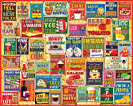 Food & Drink Puns (1803pz) - 1000 Piece Jigsaw Puzzle