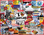 I Love Maryland (1810pz) - 1000 Piece Jigsaw Puzzle