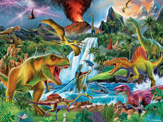 Dinosaurs (1821pz) - 300 Piece Jigsaw Puzzle