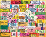 Concert Tickets (1844pz) - 1000 Piece Jigsaw Puzzle