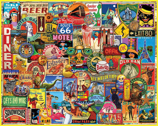 Potpourri (1848pz) - 1000 Piece Jigsaw Puzzle