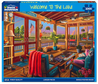 Welcome To The Lake (1859pz) - Discontinued