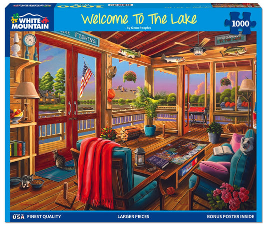 Welcome To The Lake (1859pz) - Discontinued