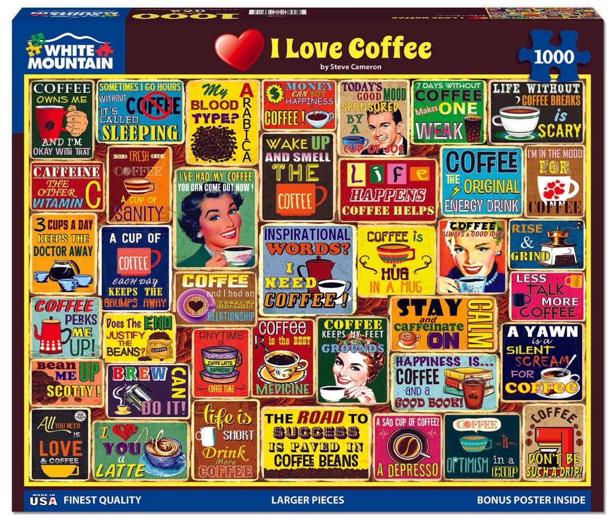 I Love Coffee (1864pz) - Discontinued