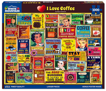 I Love Coffee (1864pz) - Discontinued