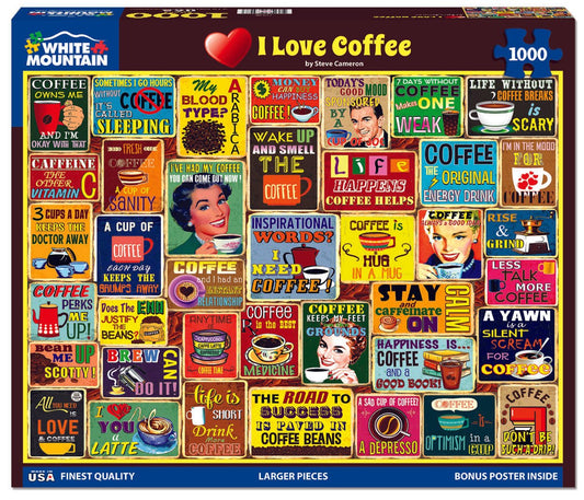 I Love Coffee (1864pz) - Discontinued