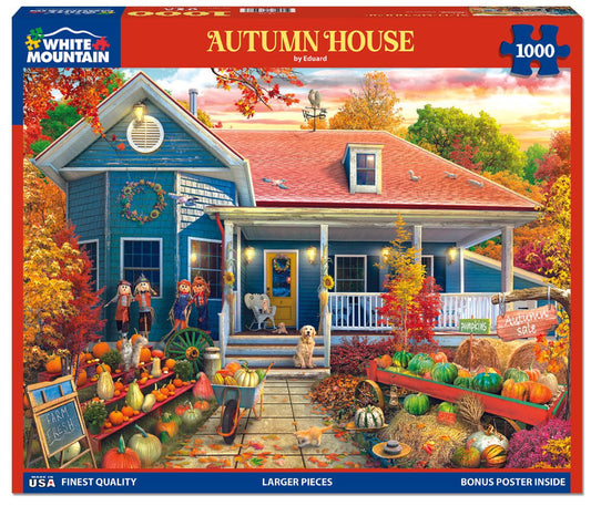 Autumn House (1870pz) - 1000 Piece Jigsaw Puzzle