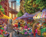 Flower Market (1871pz) - 1000 Piece Jigsaw Puzzle