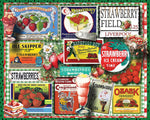 Strawberries (1878pz) - 1000 Piece Jigsaw Puzzle