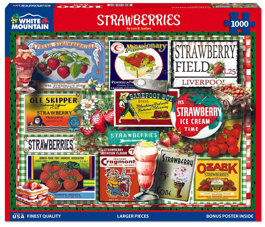 Strawberries (1878pz) - Discontinued