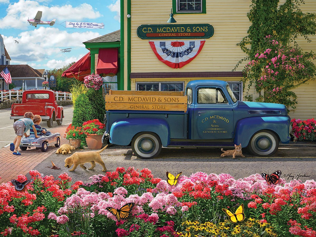 McDavid’s General Store (1880pz) - 500 Piece Jigsaw Puzzle