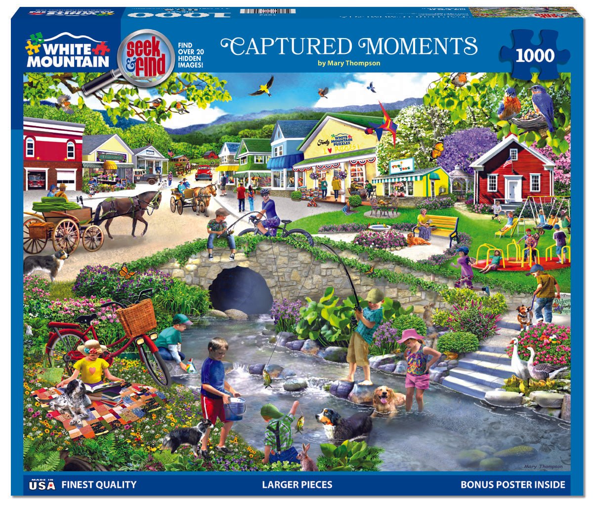 Captured Moments Seek & Find (1893pz) - 1000 Piece Jigsaw Puzzle