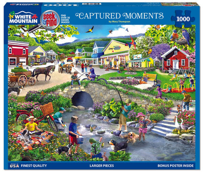 Captured Moments Seek & Find (1893pz) - 1000 Piece Jigsaw Puzzle
