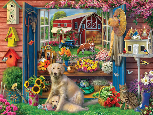 Garden Shed (1906pz) - 500 Piece Jigsaw Puzzle