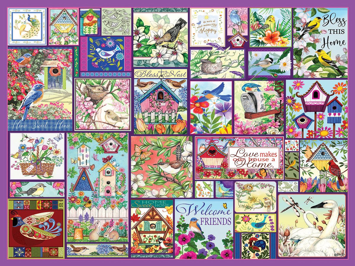 The Birds (1913pz) - 500 Piece Jigsaw Puzzle