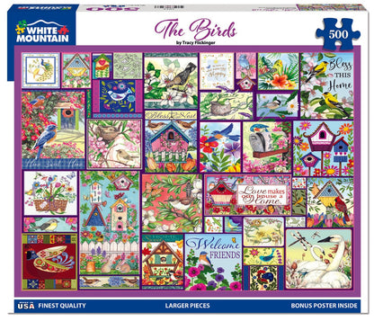 The Birds (1913pz) - 500 Piece Jigsaw Puzzle