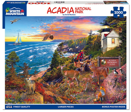 Acadia National Park (1941pz) - 1000 Piece Jigsaw Puzzle