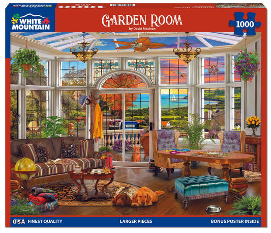 Garden Room (1949pz) - 1000 Piece Jigsaw Puzzle