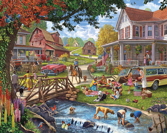 Set of 3: Country Retreats Bundle 1000 piece