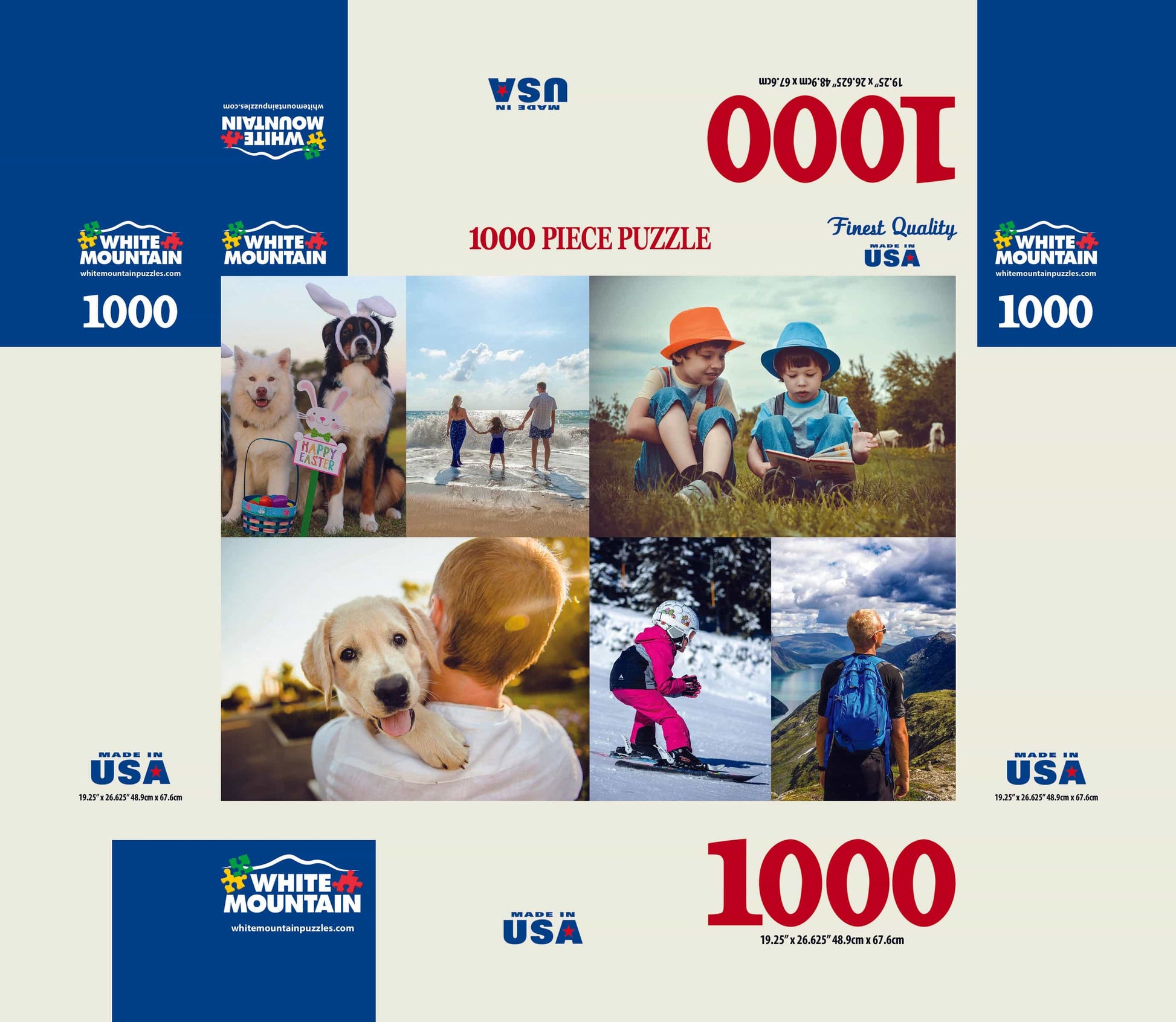 Custom Puzzle 19.25" x 26.625" - 1000 Piece Puzzle