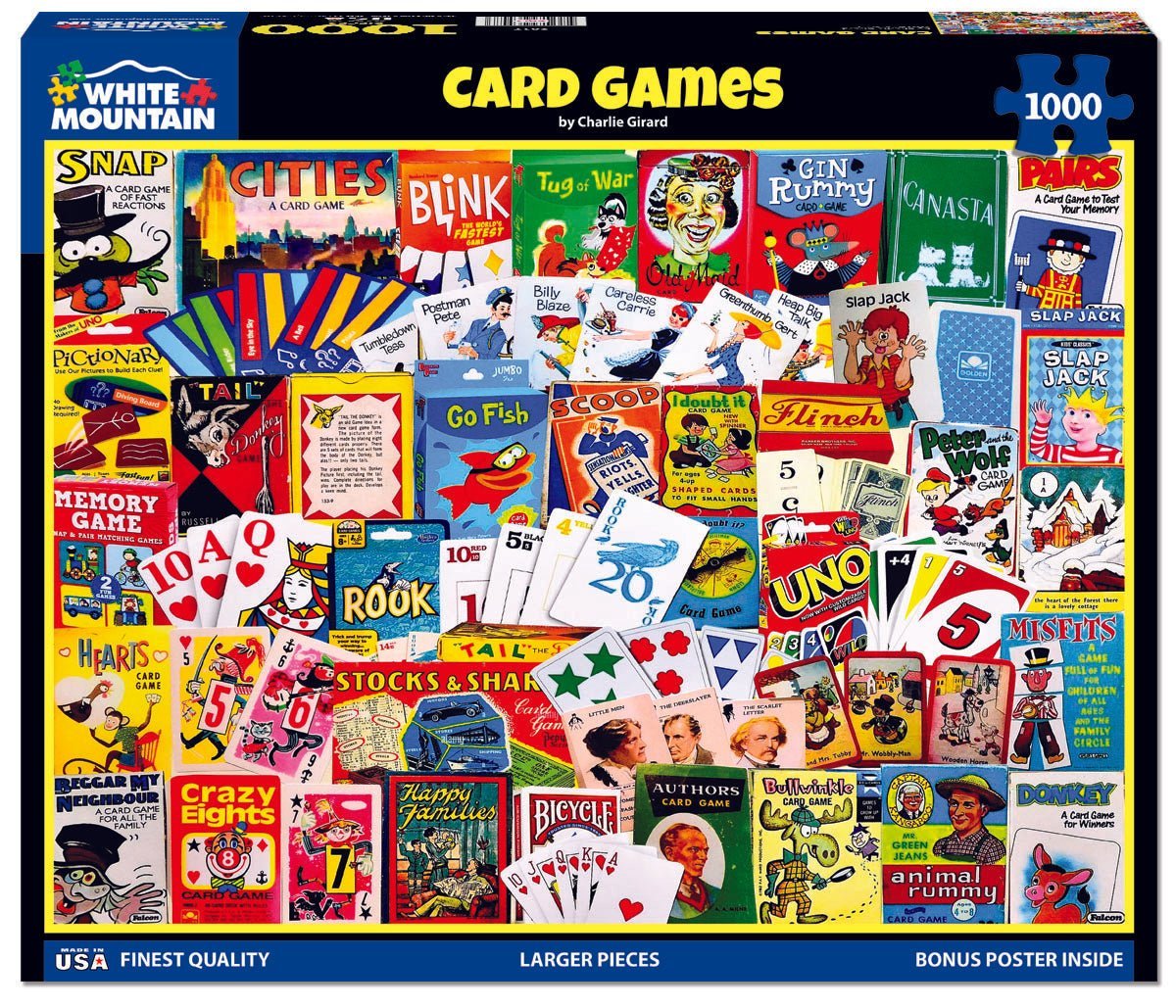 Set of 6: Collage  Bundle 1000 piece