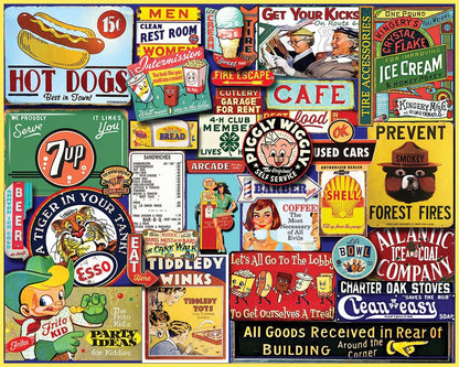 Set of 6: Collage  Bundle 1000 piece