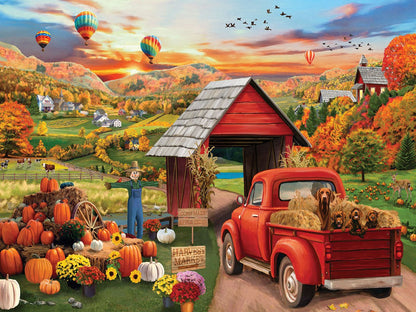 Harvest Market (2031pz) - 500 Piece Jigsaw Puzzle
