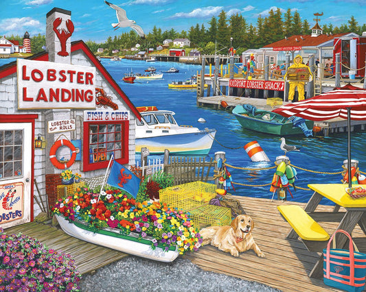 Lobster Landing (2032pz) - 1000 Piece Jigsaw Puzzle