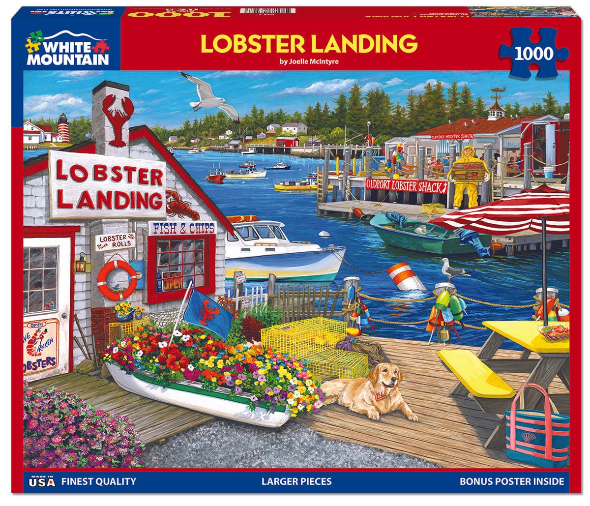 Lobster Landing (2032pz) - 1000 Piece Jigsaw Puzzle