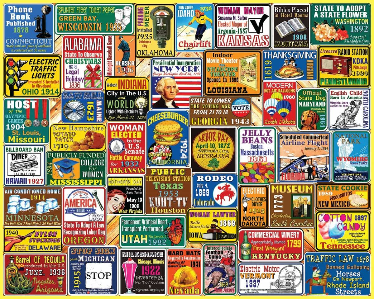 America’s First (2034pz) - 1000 Piece Jigsaw Puzzle