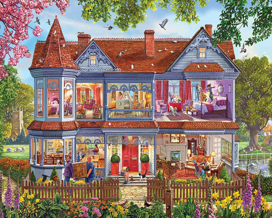 Spring House (2041pz) - 1000 Piece Jigsaw Puzzle