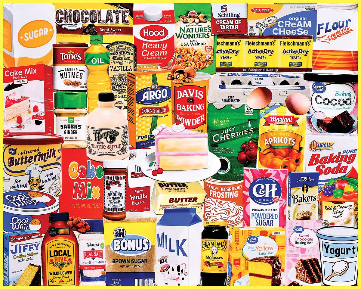 Bake A Cake (2084pz) - 1000 Piece Jigsaw Puzzle