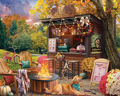 Parkside Coffee Retreat (2092pz) - 1000 Piece Jigsaw Puzzle
