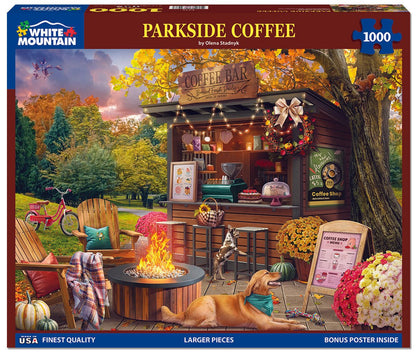 Parkside Coffee Retreat (2092pz) - 1000 Piece Jigsaw Puzzle