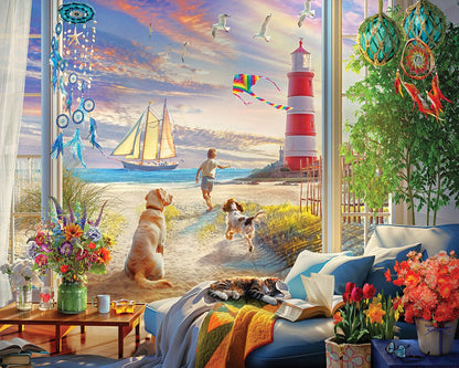 Summer Read (2097pz) - 500 Piece Jigsaw Puzzle
