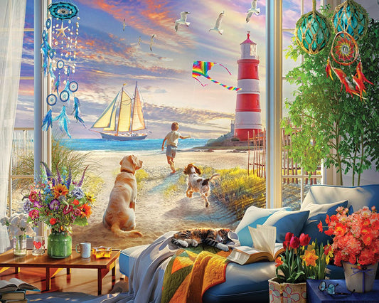 Summer Read (2097pz) - 500 Piece Jigsaw Puzzle