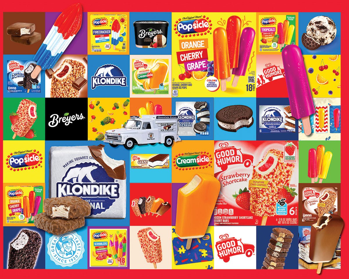 Favorite Ice Creams (2103pz) - 1000 Piece Jigsaw Puzzle