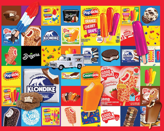 Favorite Ice Creams (2103pz) - 1000 Piece Jigsaw Puzzle