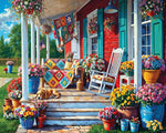 Summer Porch (2106pz) - 1000 Piece Jigsaw Puzzle