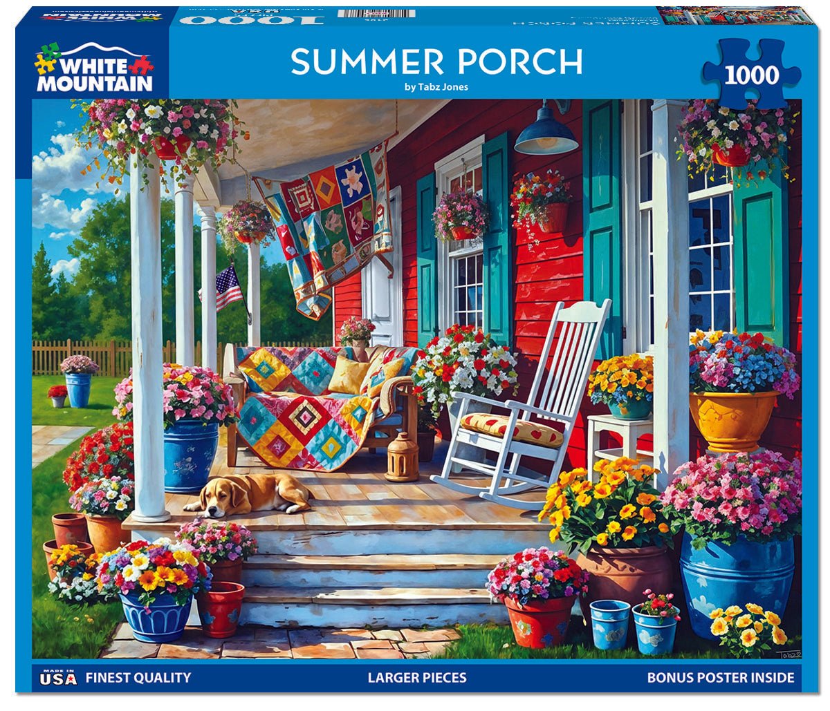 Summer Porch (2106pz) - 1000 Piece Jigsaw Puzzle