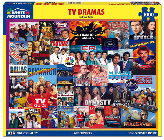 TV Dramas (2115pz) - 1000 Piece Jigsaw Puzzle