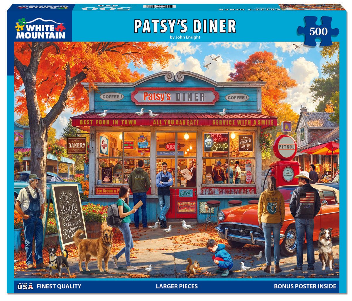 Patsy’s Diner (2170pz) - 500 Piece Jigsaw Puzzle