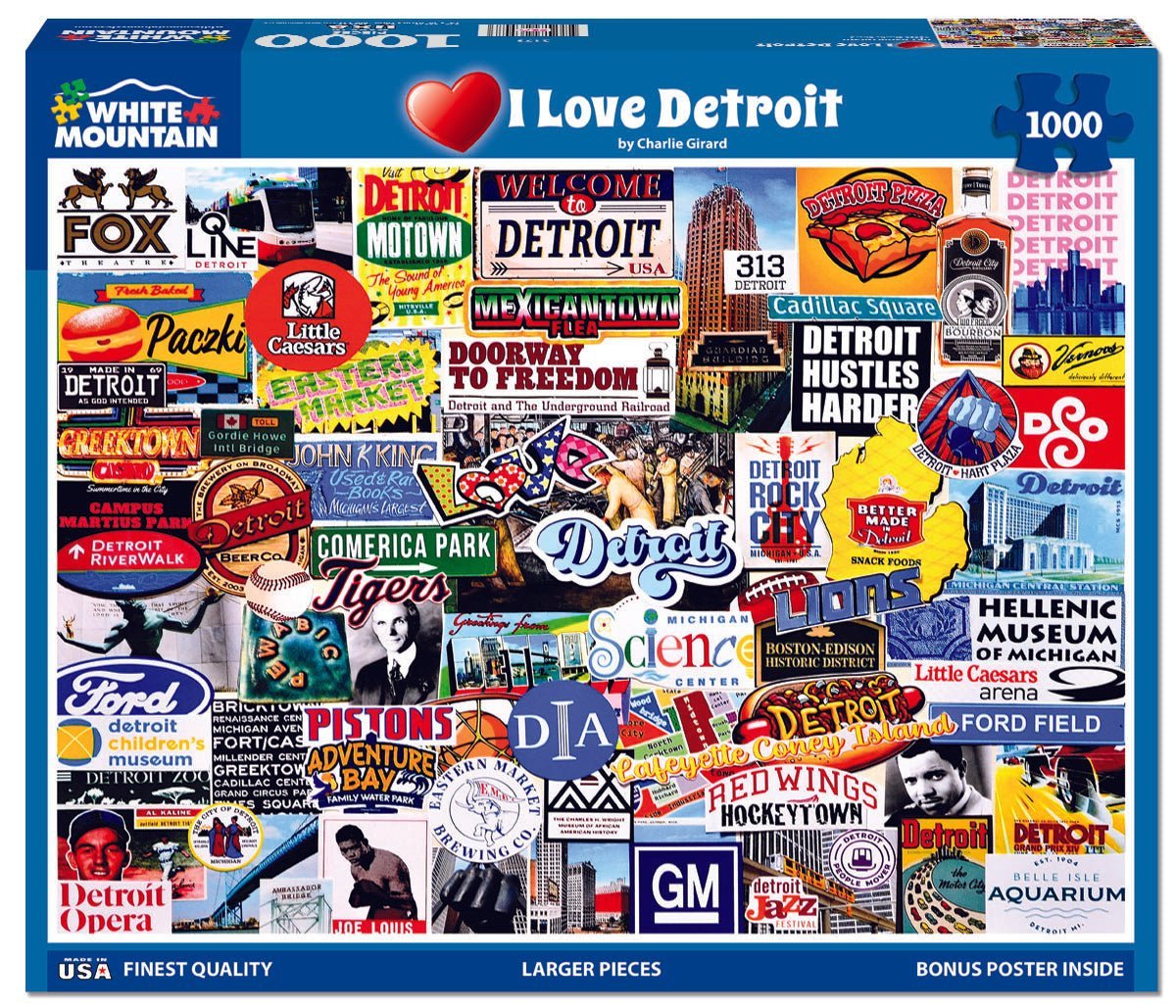 Set of 3: Michigan Bundle 1000 piece